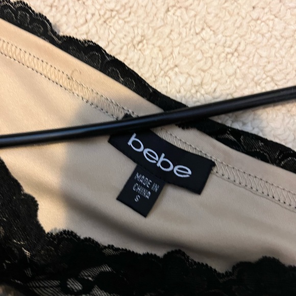 bebe one should lace dress size S - Picture 2 of 3